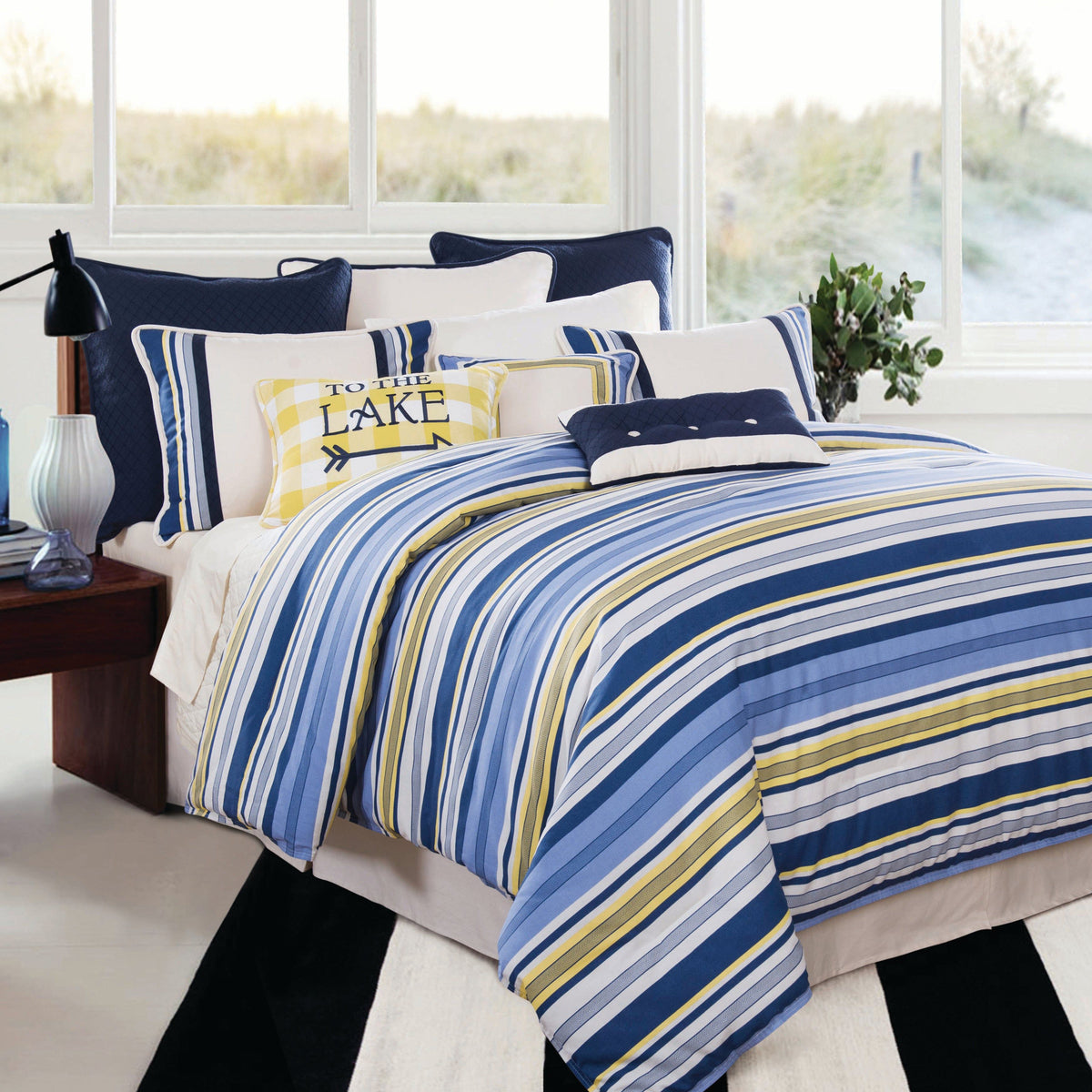 Beaufort Bedding Set, Super Queen, 4PC