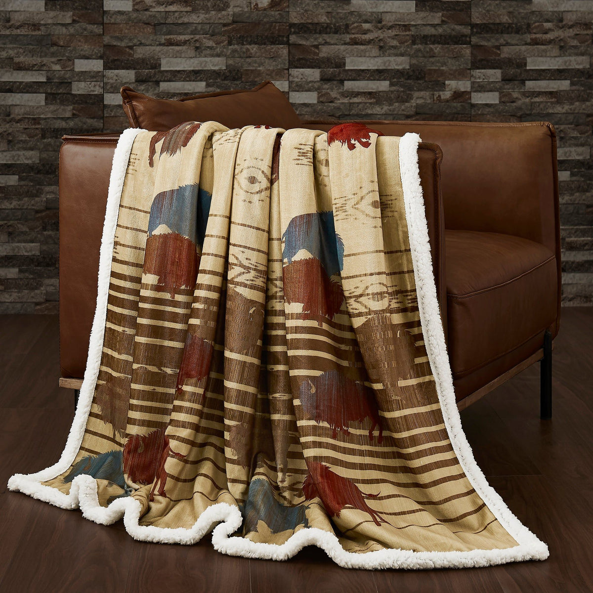 Home on the Range Throw, 54" x 68", 1PC