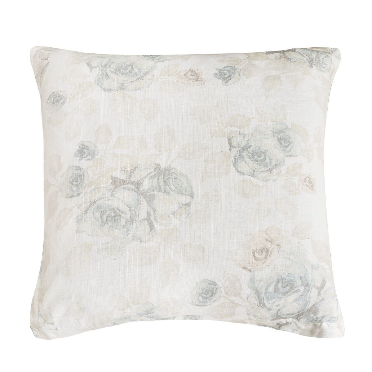 Rosaline Linen Euro Sham, 27" x 27", 1PC