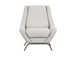 Tyne - Fabric Arm Chair - Light Cream