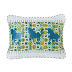Horse Embroidery Pillow, 16" x 21", 1PC