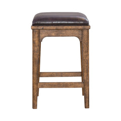 Ashford - Upholstered Console Stool - Light Brown