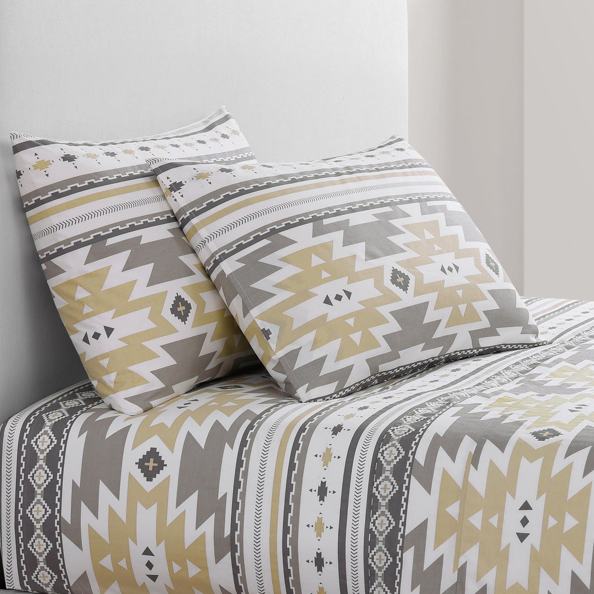 200TC Cotton Desert Sage Sheet Set, King, 4PC