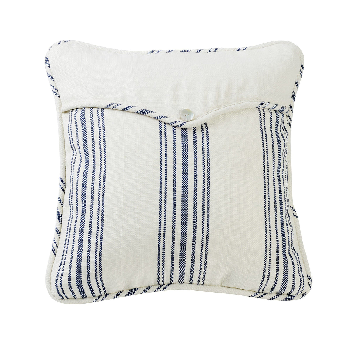 Prescott Linen Weave Envelope Pillow, 18" x 18", Navy, 1PC