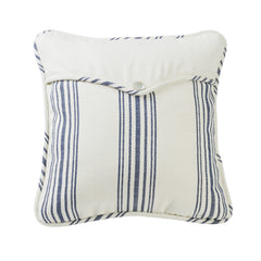 Prescott Linen Weave Envelope Pillow, 18" x 18", Navy, 1PC