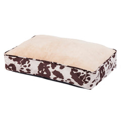Faux Cowhide Dog Bed, 1PC, 2 MOQ