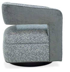 Mateo - Swivel Chair - Wood Base