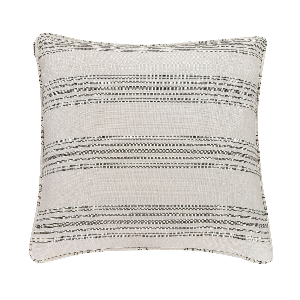 Prescott Piped Euro Sham, 27" x 27", Taupe, 1PC