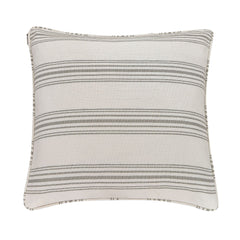 Prescott Piped Euro Sham, 27" x 27", Taupe, 1PC