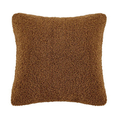 Teddy Euro Pillow with Down Insert, 26" x 26", Umber, 1PC