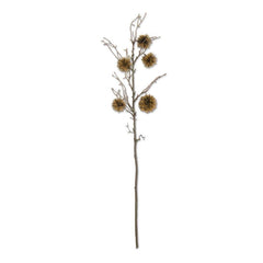 30" Brown Chesnut Ball Stem