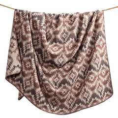 Mesa Wool Blend Throw Blanket, Full/Queen, Teddy-Lined, 1PC
