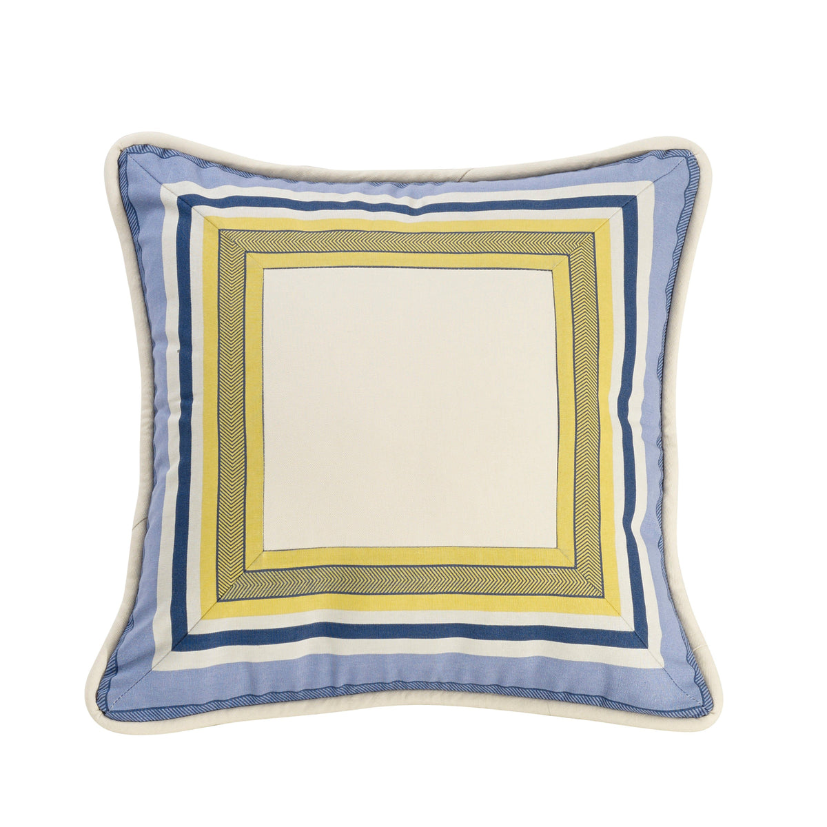 Striped Square Pillow, 18" x 18", 1PC