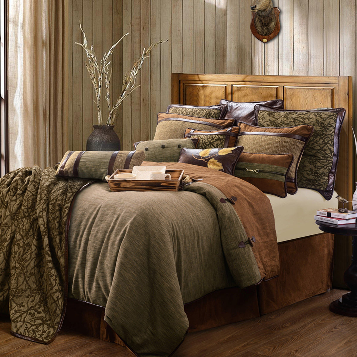 Highland Lodge Comforter Set, Super Queen, 5PC