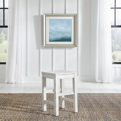 River Place - Console Stool - White