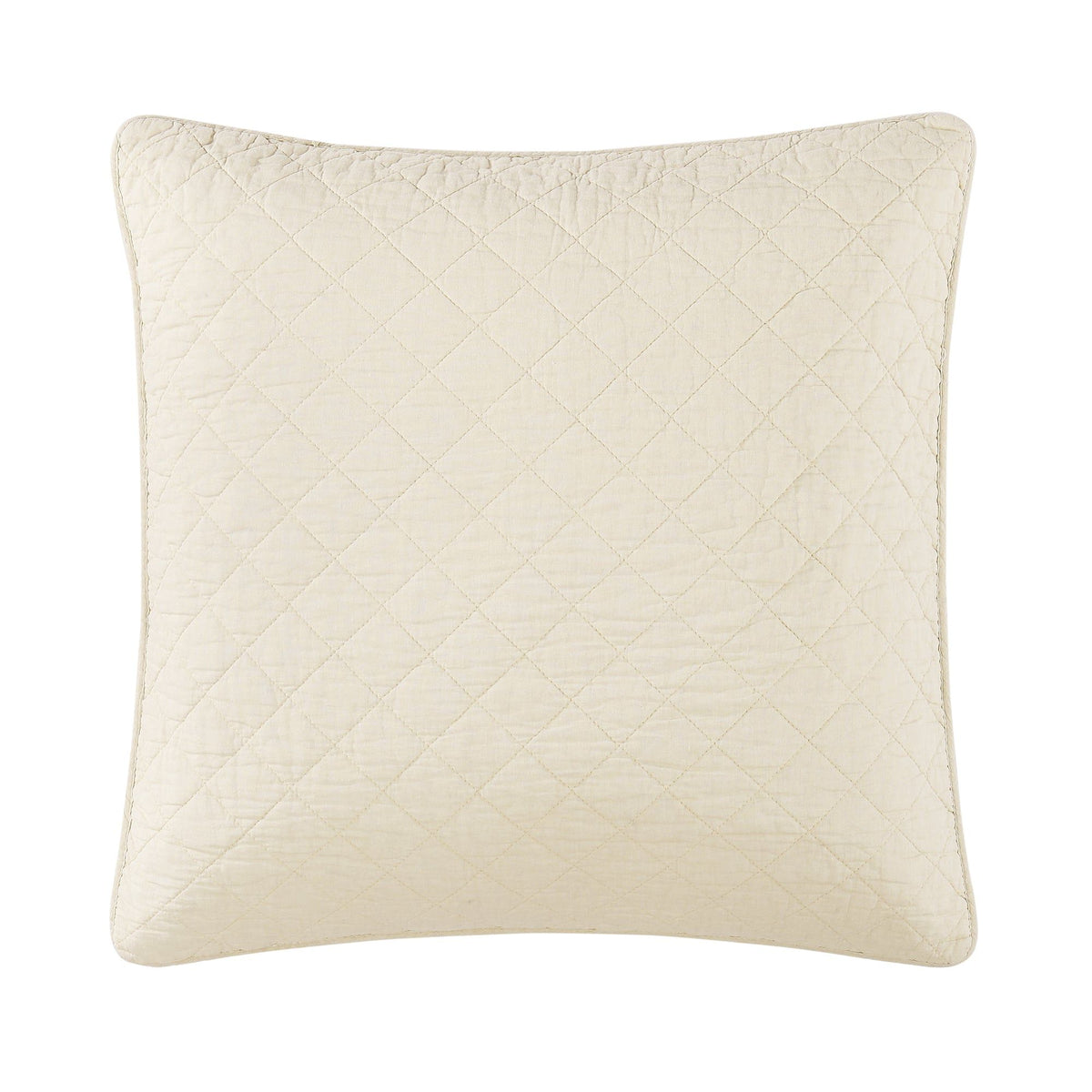Cotton Comfort Euro Sham, 27" x 27", Prairie Tan, 1PC