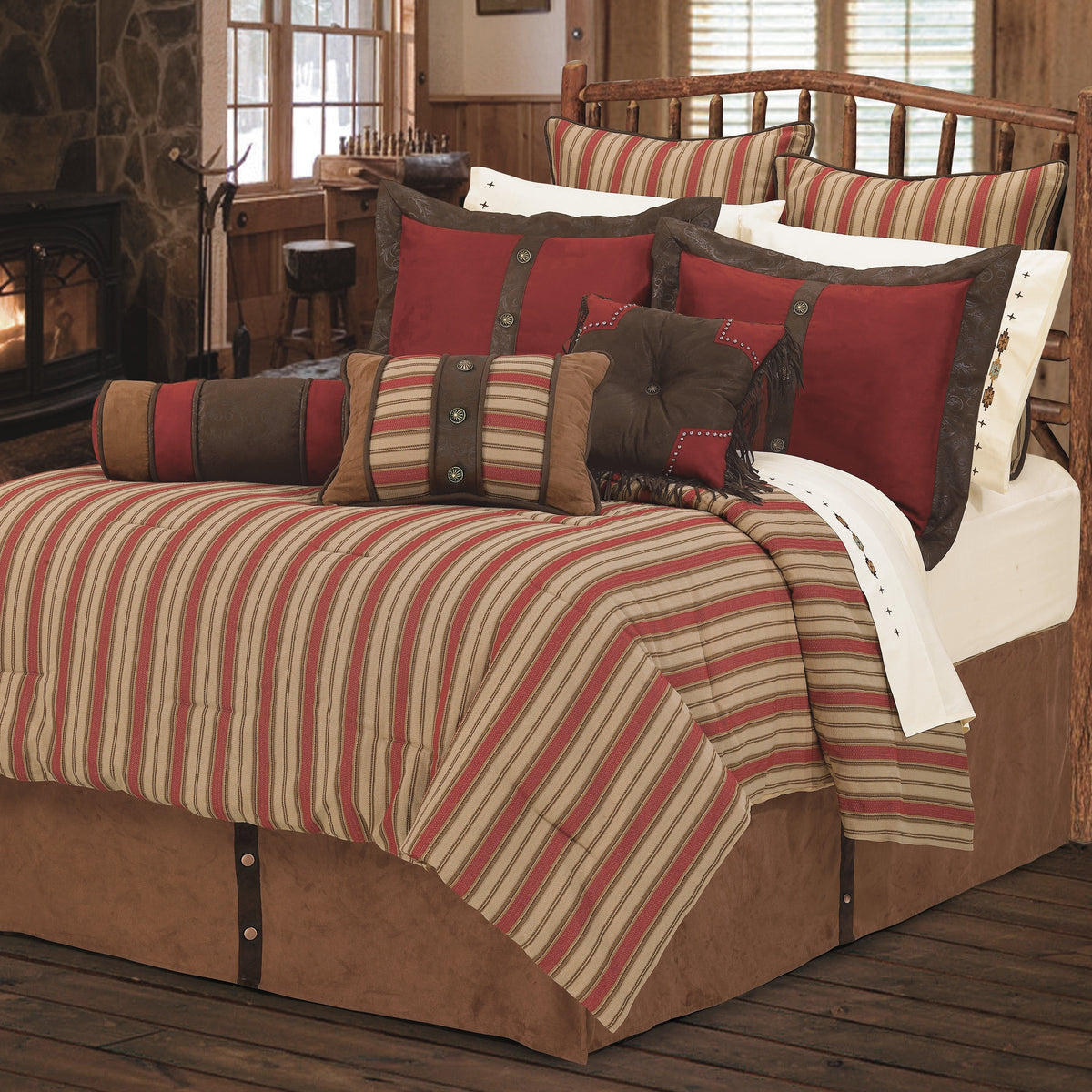 Rock Canyon Bedding Set, Super Queen