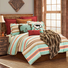 Serape Comforter Set, Super Queen, 3PC