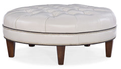 Well-Rounded - XLTufted Round Ottoman