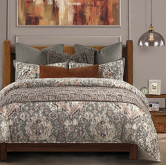 Carmen Kilim Duvet Cover Set, Super Queen, 3PC