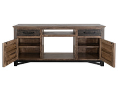 Loft Brown - 70.25" Console - Multicolor