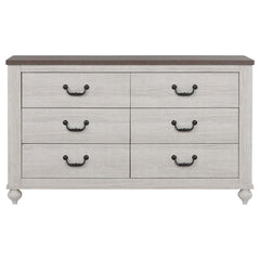 Stillwood - 6-Drawer Dresser - Vintage Linen