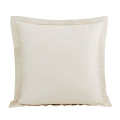 Lyocell Euro Sham, 27" x 27", Ivory, 1PC