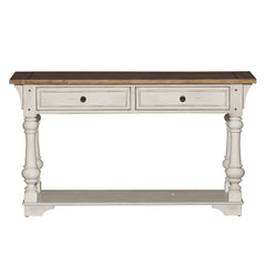 Morgan Creek - Sofa Table - White