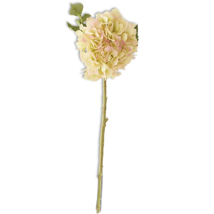 20" Green Real Touch Hydrangea Spray