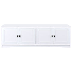 Laughlin - 4 Door Engineered Wood TV Stand - White