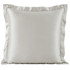 High Shine Satin Euro Sham, 27" x 27", Champagne, 1PC