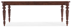 Charleston - Round Pedestal Wood Dining Table With 1-20in leaf - Dark Brown