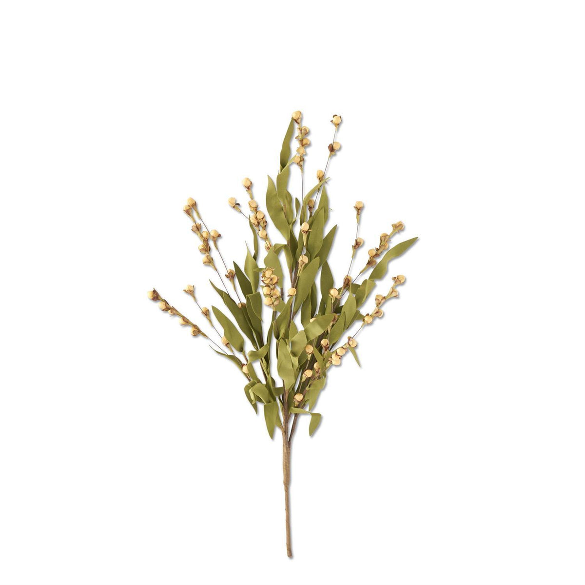22.5" Beige Eva Berry Bush