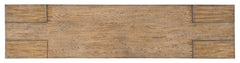 Commerce And Market - Console - Light Brown - Wood