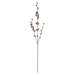 33" Brown Posey Willow Stem