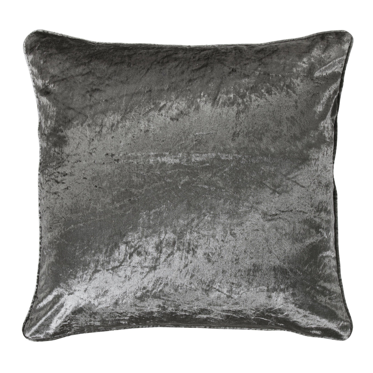 Silver Velvet Euro Sham, 27" x 27", 1PC