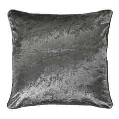 Silver Velvet Euro Sham, 27" x 27", 1PC