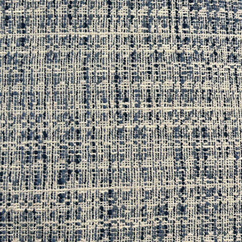 Tweed Euro Sham, 27" x 27", Blue, 1PC