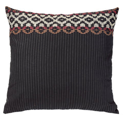 Embroidered Pinstripe Euro Sham, 27" x 27", 1PC