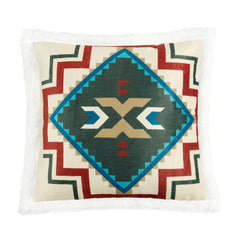 Spirit Valley Campfire Sherpa Pillow, 18" x 18", 1PC, 6 MOQ