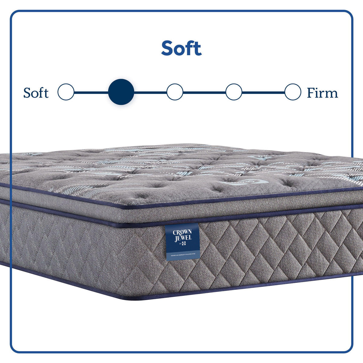 Opal House - Soft Euro Pillow Top Mattress