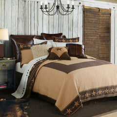 Star Ranch Reversible Quilt Set, Full/Queen, 3PC