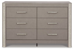 Surancha - Gray - Six Drawer Dresser