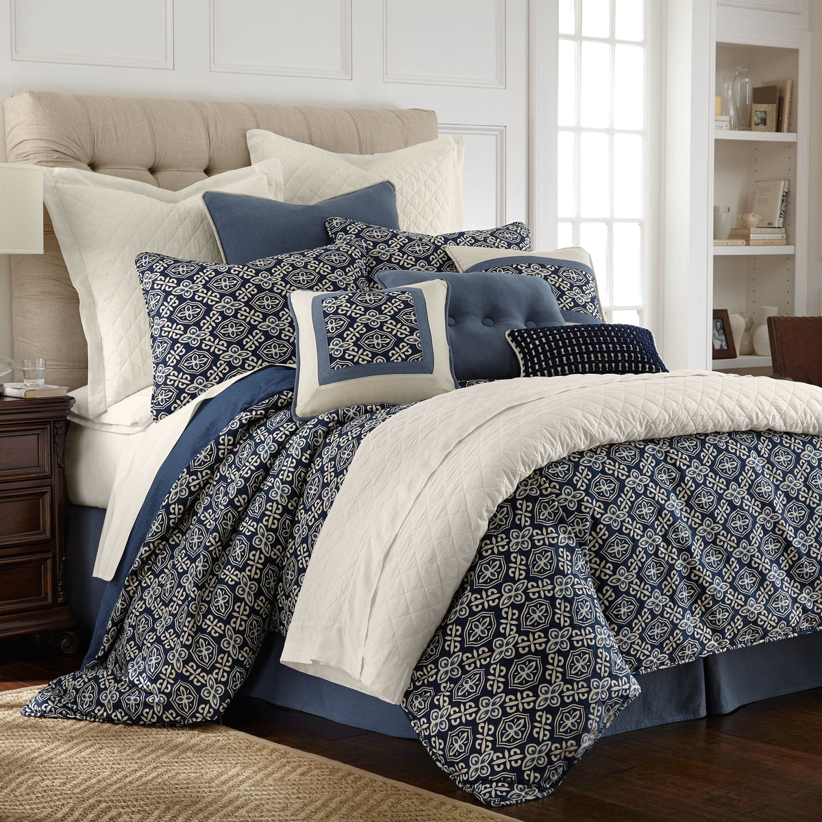 Monterrey Duvet Cover Set, Super Queen, 4PC