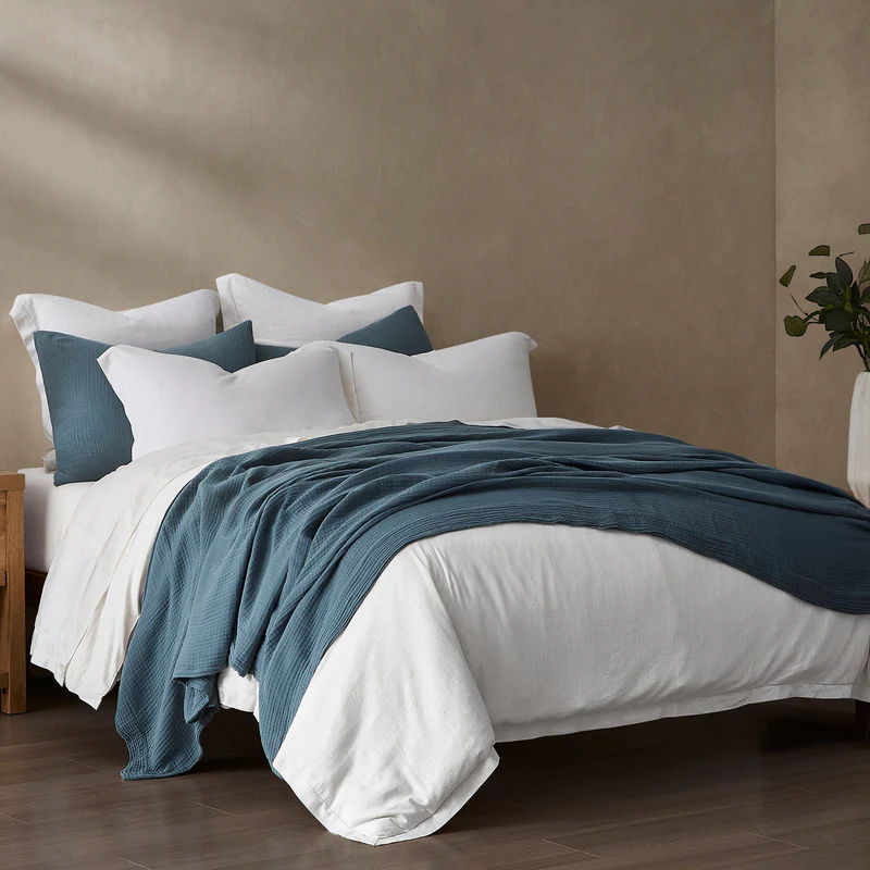 Cotton Voile Oversized Cuff Pillowcase, Sable, 1PC