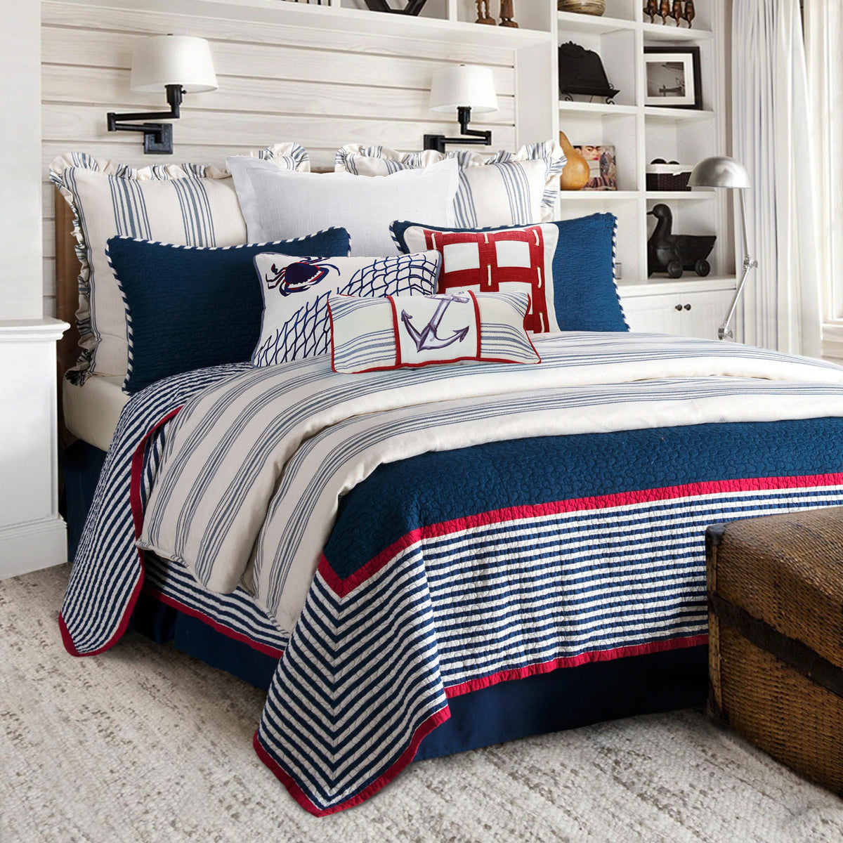 Liberty Reversible Quilt Set, Twin, 2PC