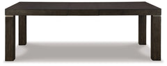 Hyndell - Dark Brown - Rectangular Dining Room Extension Table