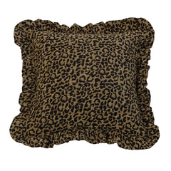 San Angelo Leopard Print Chenille Throw Pillow, 18" x 18", 1PC