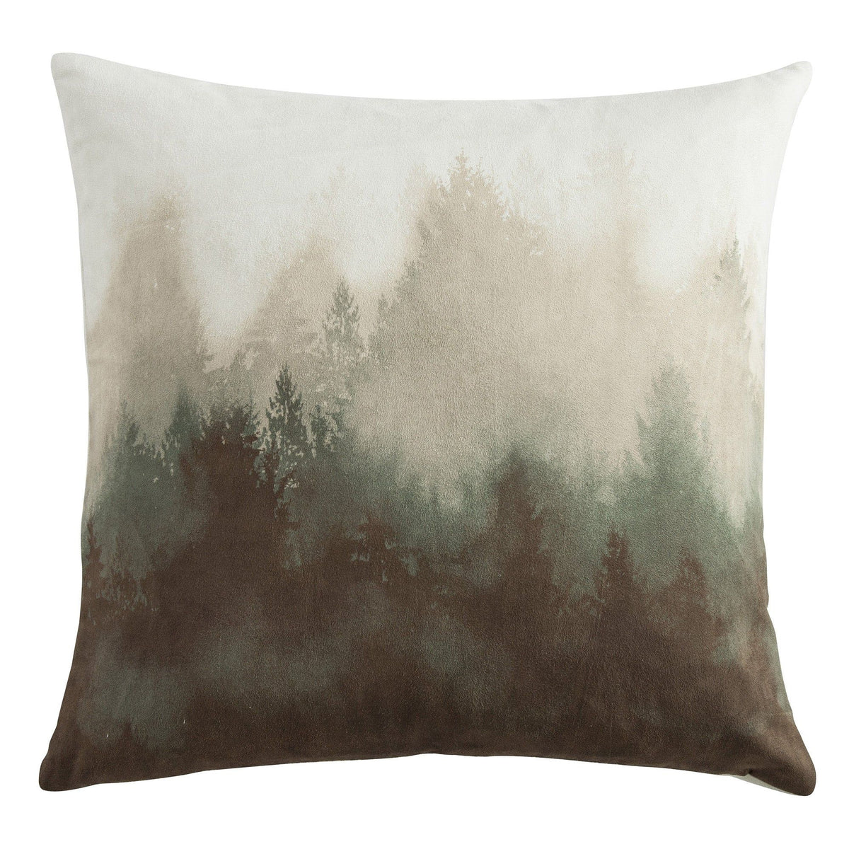 Forest Pine Watermark Tree Throw Pillow, 18" x 18", 1PC