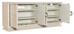 Nouveau Chic - Entertainment Console - Light Brown